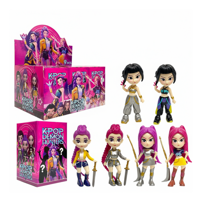 6-Piece Set Witch Hunter Cartoon Set
