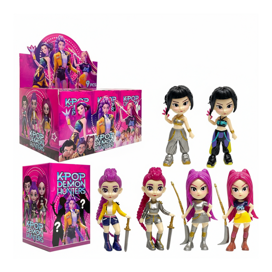 6-Piece Set Witch Hunter Cartoon Set